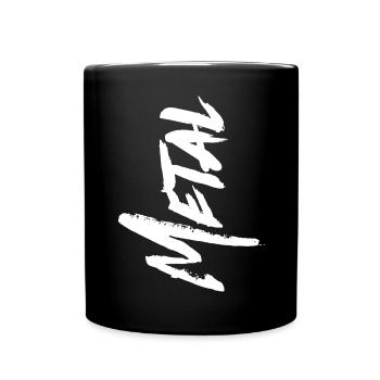METAL - Full Colour Mug - black - Front
