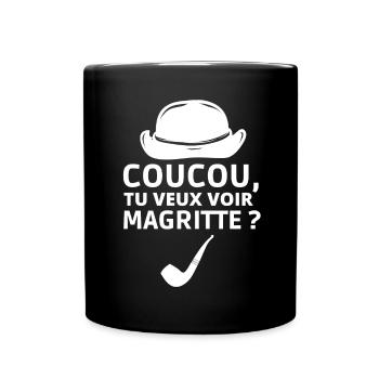 peintre, artiste peintre, peinture - Mug uni - noir - Devant