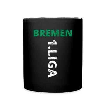 Bremen 1.Liga Promotion - Full Colour Mug - black - Front