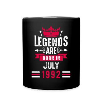 Juli 1992 - 30. Geburtstag Geschenk. Awesome. - Tasse einfarbig - Schwarz - Vorne