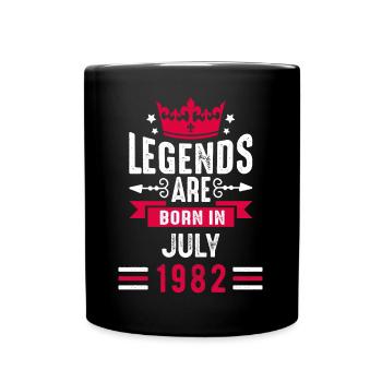 Juli 1982 - 40. Geburtstag Geschenk. Awesome. - Tasse einfarbig - Schwarz - Vorne