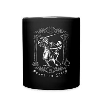 Pugnator Lucis - Tasse einfarbig - Schwarz - Vorne