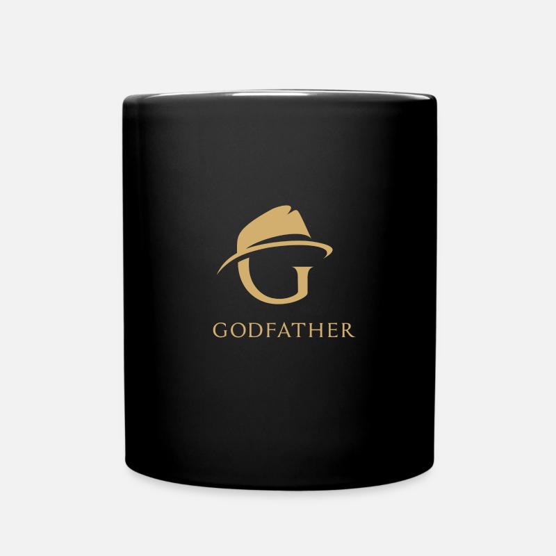 Messieurs Parrain Parrain Oncle Filleul - Mug uni - noir