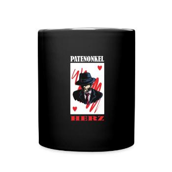 Gentlemen Godfather Godfather Sponsorship Uncle Godchild - Full Colour Mug - black - Front