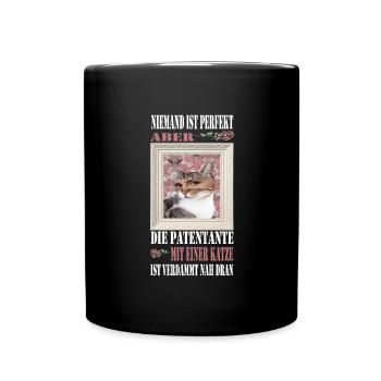 Godmother Aunt Godmother Baptismal Godchild - Full Colour Mug - black - Front