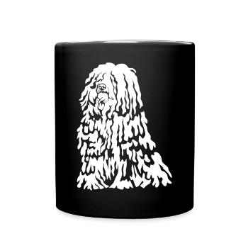 Puli "Black Edition" - Full Colour Mug - black - Front