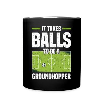 Groundhopping Gift Idea | Football Stadium Sports - Full Colour Mug - black - Front