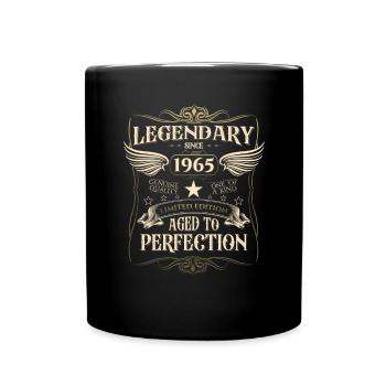 Legendary since 1965 57th birthday gift Awesome - Full Colour Mug - black - Front