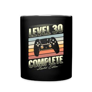 30th Birthday Level 30 Édition limitée complète - Mug uni - noir - Devant