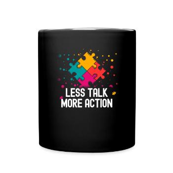 Tshirt autistique Autimus Cadeau Asperger Enfants - Mug uni - noir - Devant