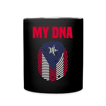 Puerto Rico Sprüche - Tasse einfarbig - Schwarz - Vorne