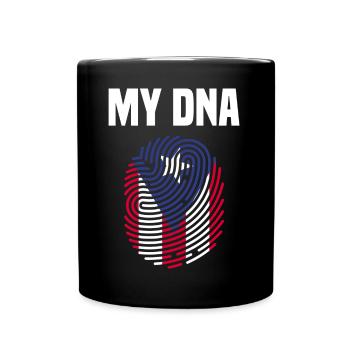 | porto rico Idées cadeaux pour le drapeau portoricain - Mug uni - noir - Devant