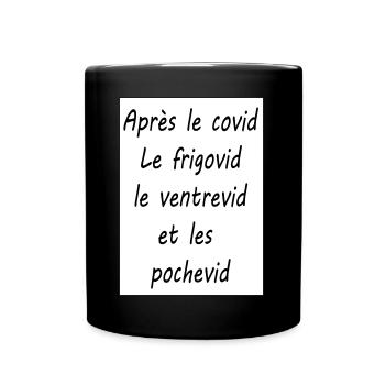 Après le covid - Mug uni - noir - Devant