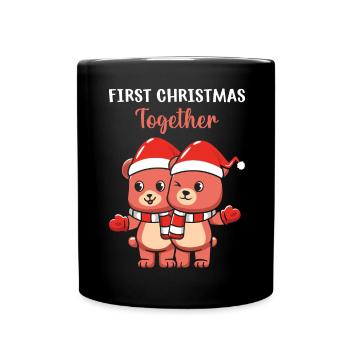 Cadeaux de Noël Noël - Mug uni - noir - Devant