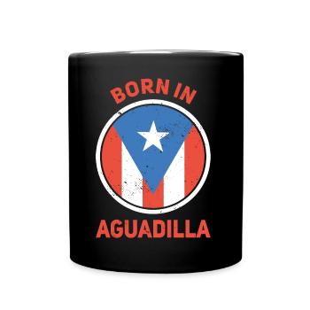 Aguadilla Puerto Rico - Full Colour Mug - black - Front