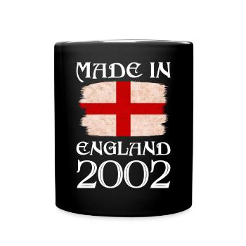 Made in England 2002 - St George's Day - English - Full Colour Mug - black - Front