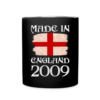 Made in England 2009 - St George's Day - English - Full Colour Mug - black - Front
