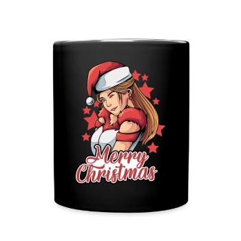 Christmas Santa Claus Gifts - Full Colour Mug - black - Front