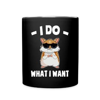 Hamster lover | Pets Rodents Gifts - Full Colour Mug - black - Front