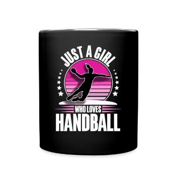 Handball Handball Player Women Handball - Full Colour Mug - black - Front