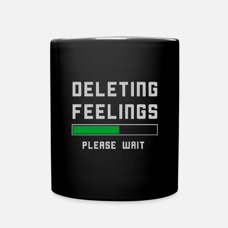 Suppression des sentiments Valentine - Mug uni - noir