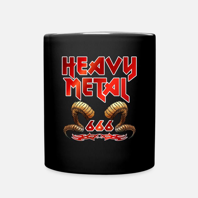 Heavy Metal 666 - Mug uni - noir