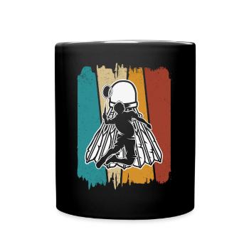 Badminton - Tasse einfarbig - Schwarz - Vorne