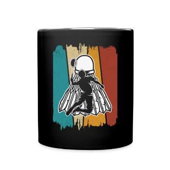 Badminton - Mug uni - noir - Devant