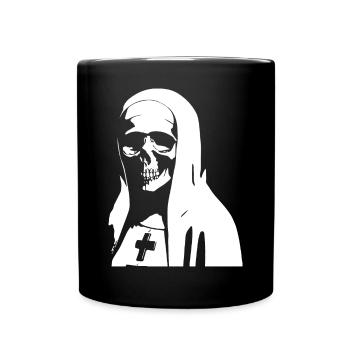 T-shirts de nonnes surnaturelles intrépides et mystérieuses - Mug uni - noir - Devant