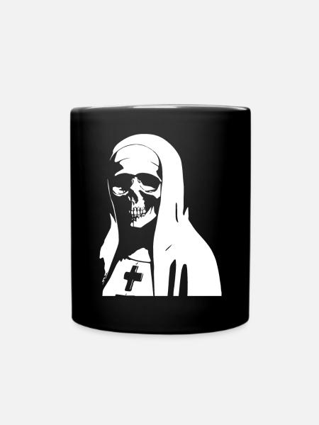 T-shirts de nonnes surnaturelles intrépides et mystérieuses - Mug uni - noir