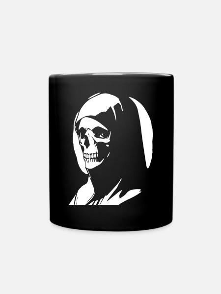 Unravel the Mystery with Unholy Nun, Gothic, and - Full Colour Mug - black