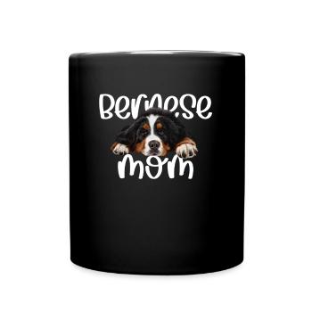 Bouvier bernois - Mug uni - noir - Devant
