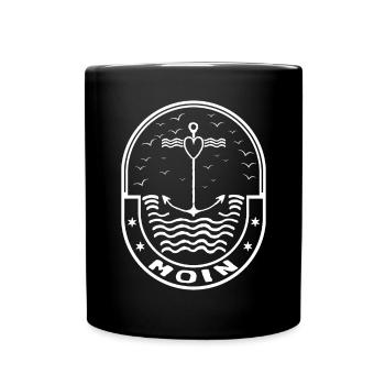 Seagull Moin Anchor - Mug uni - noir - Devant