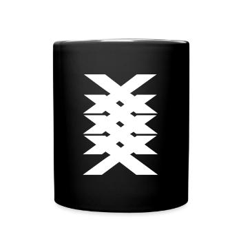 Cool xxxx art numérique - Mug uni - noir - Devant