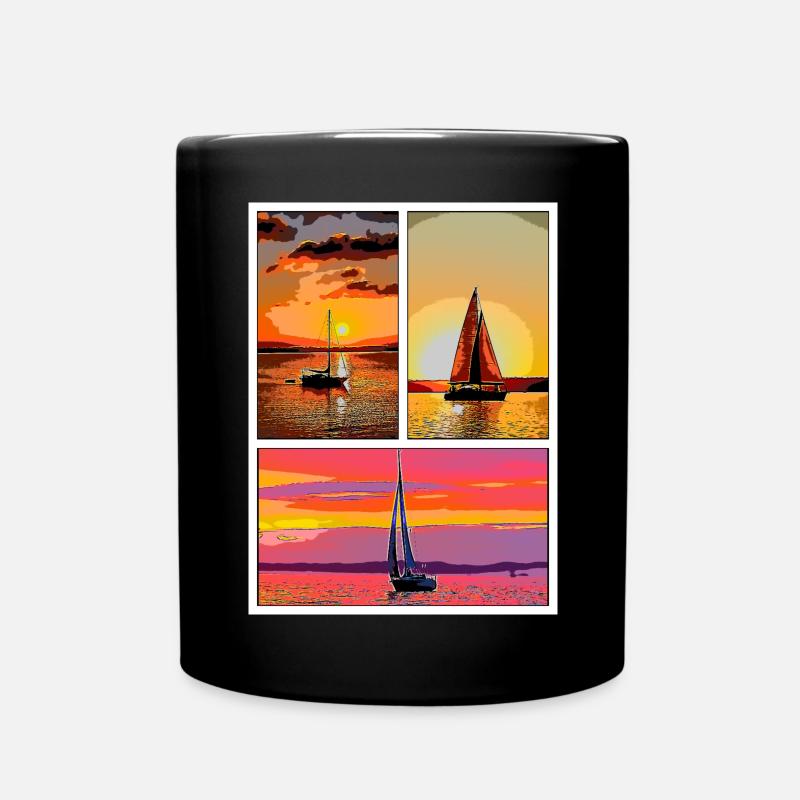 voile - Mug uni - noir