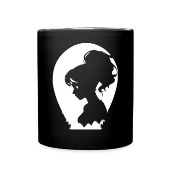 Batcave Girl Dark Fairytale Goth Okkulte Frauen Got - Tasse einfarbig - Schwarz - Vorne
