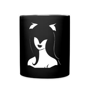 Batcave Girl Dark Fairytale Goth Occult Women Got - Mug uni - noir - Devant