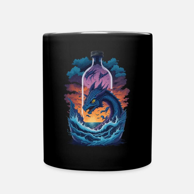 Dragon - Mug uni - noir