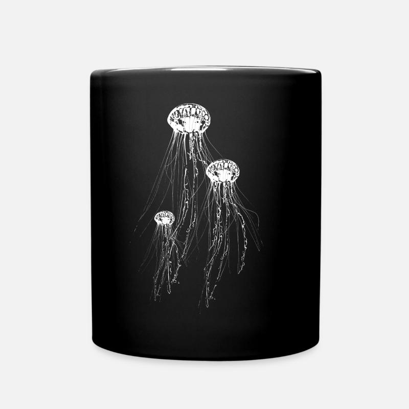 Méduse - Mug uni - noir