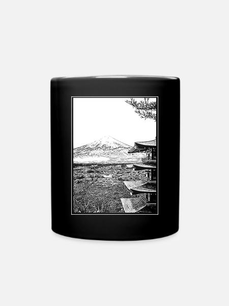 Japan - Full Colour Mug - black