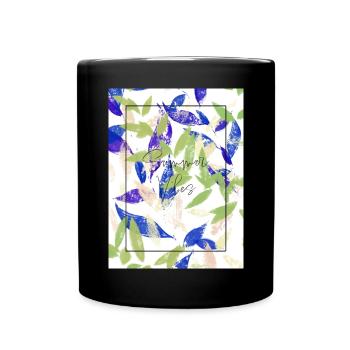Summer Vibes Sommer Jahreszeit Hitze Sonne Vibes - Tasse einfarbig - Schwarz - Vorne