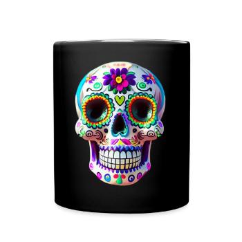Dia de los Muertos - Mug uni - noir - Devant