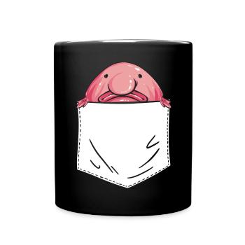 Blob fish - Full Colour Mug - black - Front