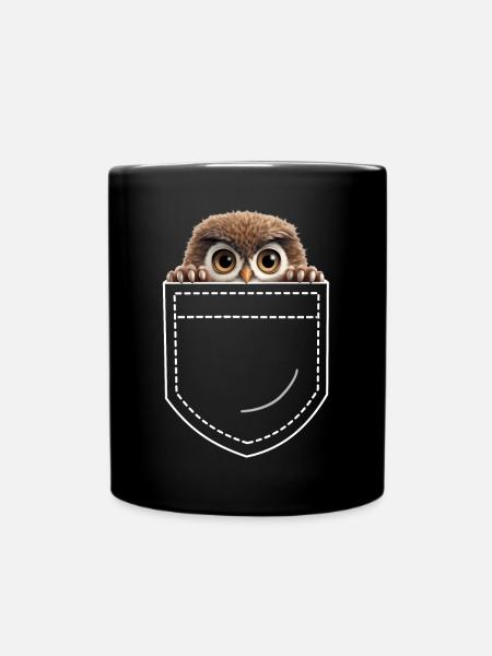 Hiboux hiboux - Mug uni - noir