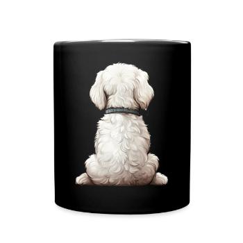 Bichon Frise - Full Colour Mug - black - Front