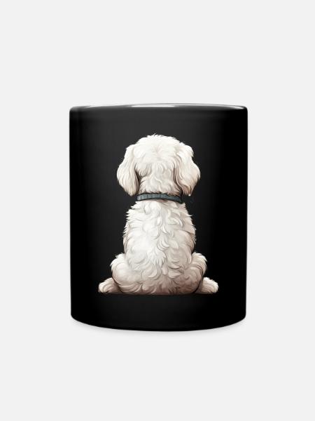Bichon frisé - Mug uni - noir