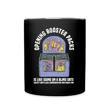 Trading Cards - Tasse einfarbig - Schwarz - Vorne