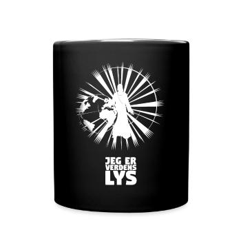 Light of the World - Norwegian - Full Colour Mug - black - Front
