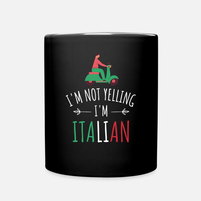 Je suis italien - Mug uni - noir
