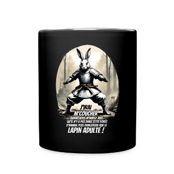 J'irai me coucher quand vous m'aurez juré... - Mug uni - noir - Devant